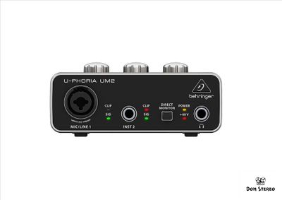 Usb звуковая карта BEHRINGER UM2 купить в музыкальном магазине domstereo.ru