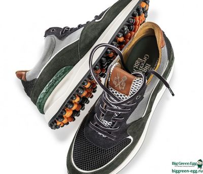BIG GREEN EGG &amp; FLORIS VAN BOMMEL КРОСОВКИ МУЖСКИЕ (РАЗМЕР 43,44,45)