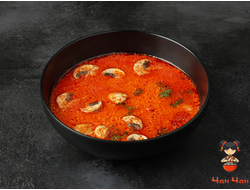 Суп Том Ям с креветками на кокосовом молоке 400гр