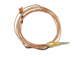 Термопара газовой плиты "DARINA" мод. GM141, GM341, GM441 (2515.051.100-05), L-1000 мм, соед. клемма, на основную горелку духовки.