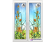 Витражная пленка на окна самоклеющаяся пленка на окна витражная пленка матовая лилии