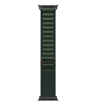Apple Watch Ultra 2 (2024) 49mm Black Titanium Case with Alpine Loop Dark Green (Темно-Зеленый)
