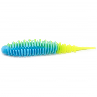 Приманка силиконовая Boroda Baits Mexer 110 201-Blue/Lemon