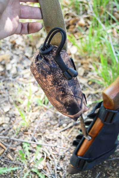 Быстросъёмный чехол на ружьё  "Лёгкий" с чехлом на ремень оружия