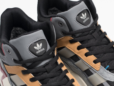 Adidas Niteball 2 Hi Grey Black Orange