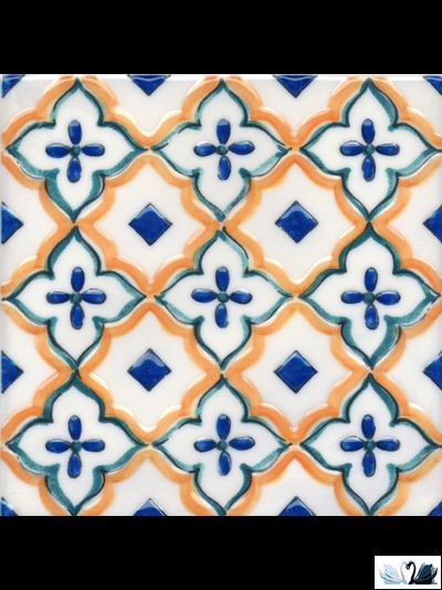 Декор Kerama Marazzi Капри майолика А469 20x20 глянец купить в магазине Marysя Краснодар