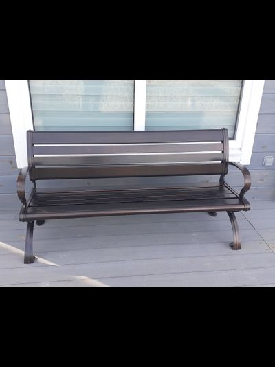 Садовая скамья Sorrento из алюминия
