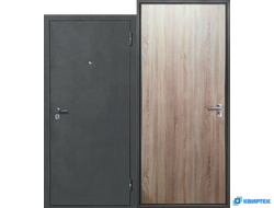 Дверь входная металлическая СТРОЙГОСТ 5 РФ Серебро Дуб сонома купить в Челябинске | КВИРТЕК