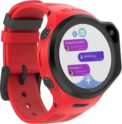 Детские часы ELARI Kidphone 4GR M Красный