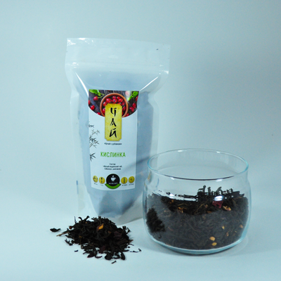 Черный чай с добавками "Кислинка" 100г