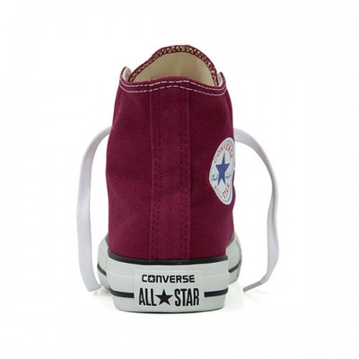 бордовые кеды конверс