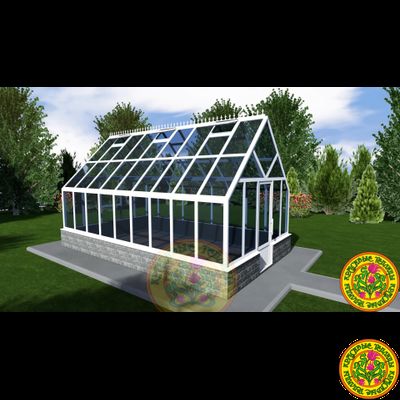 Теплица из алюминия и стекла Гардена Каталог Красивые теплицы