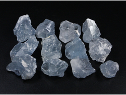 Целестин, кристалл в ассортименте, Мадагаскар (22-28 мм, 8-12 г) №24074