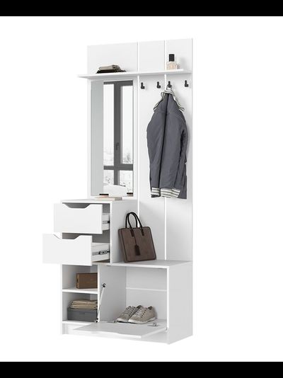 Руна ПР 01 Прихожая Белый/Белый