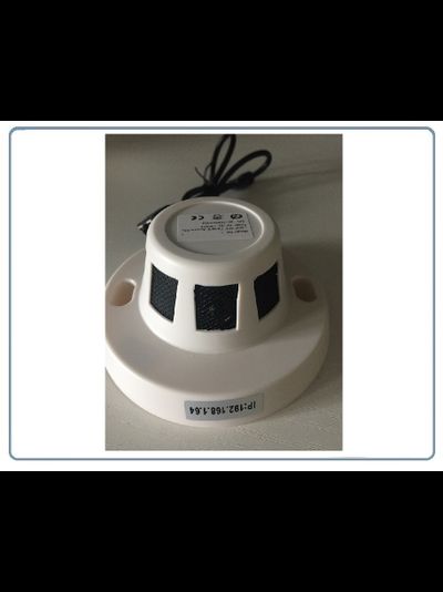 Видеоняня. охранная IP WiFi-LAN видеокамера с выводом для подключения внешнего микрофона и ночным видением, HD (изв. дыма)