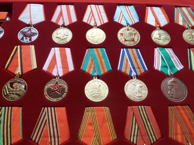 "Медали СССР в планшете" 4-я часть. Муляжи высокого качества!