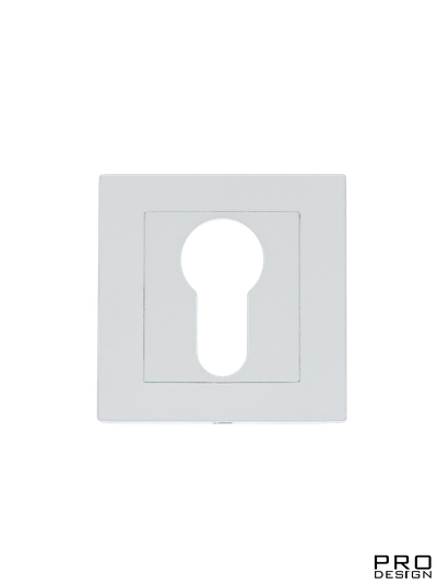 Накладка под цилиндр на квадратном основании Pro Design 489-С Белый