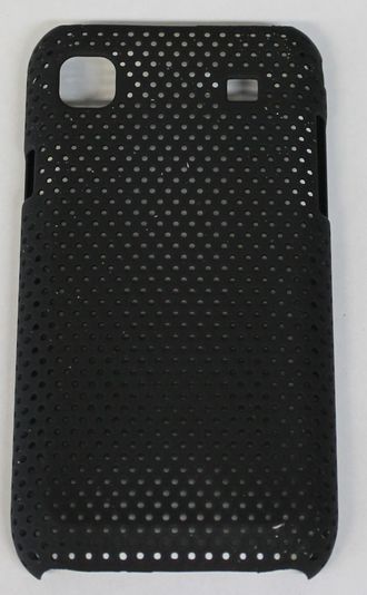 Защитная крышка Samsung i9000/Galaxy S, пластик-сеточка, черная