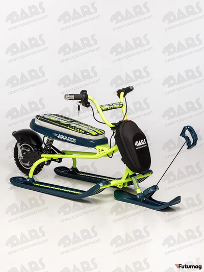 Детский Электроснегокат BARS Зеленый