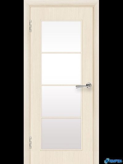 Дверь межкомнатная остеклённая ПВХ ДО-27 с багетом купить в Челябинске | КВИРТЕК