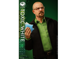 Уолтер Уайт, Хайзенберг (Во все тяжкие, Breaking Bad) - Коллекционная фигурка 1/6 Toxic White (BK-006) - Black 8 Toys