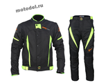 Мотокостюм RT MX-17, куртка и штаны (защитные вставки, подклад)