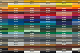 Порошковая покраска алюм. профиля по RAL