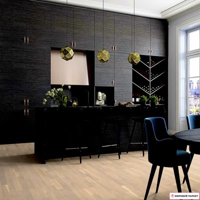 Паркетная доска PolarWood Space Дуб Нептун 188 мм 3-х полосная без фаски масло замок 2G толщина 14 мм 3.41 м2