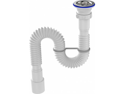 Aquant Гофросифон 1 1/2"х40/50 с нержавеющей решеткой, F103-18-MR [96 612]