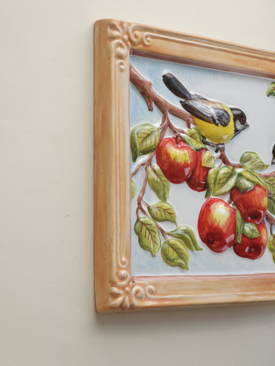 Синички (панно)