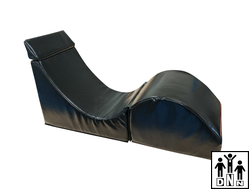 Терапевтическое релаксирующее кресло "Кубик" Взрослый - L70xB60xH60 красный