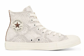 Кеды Converse Chuck Taylor 70 Animal Print белые высокие