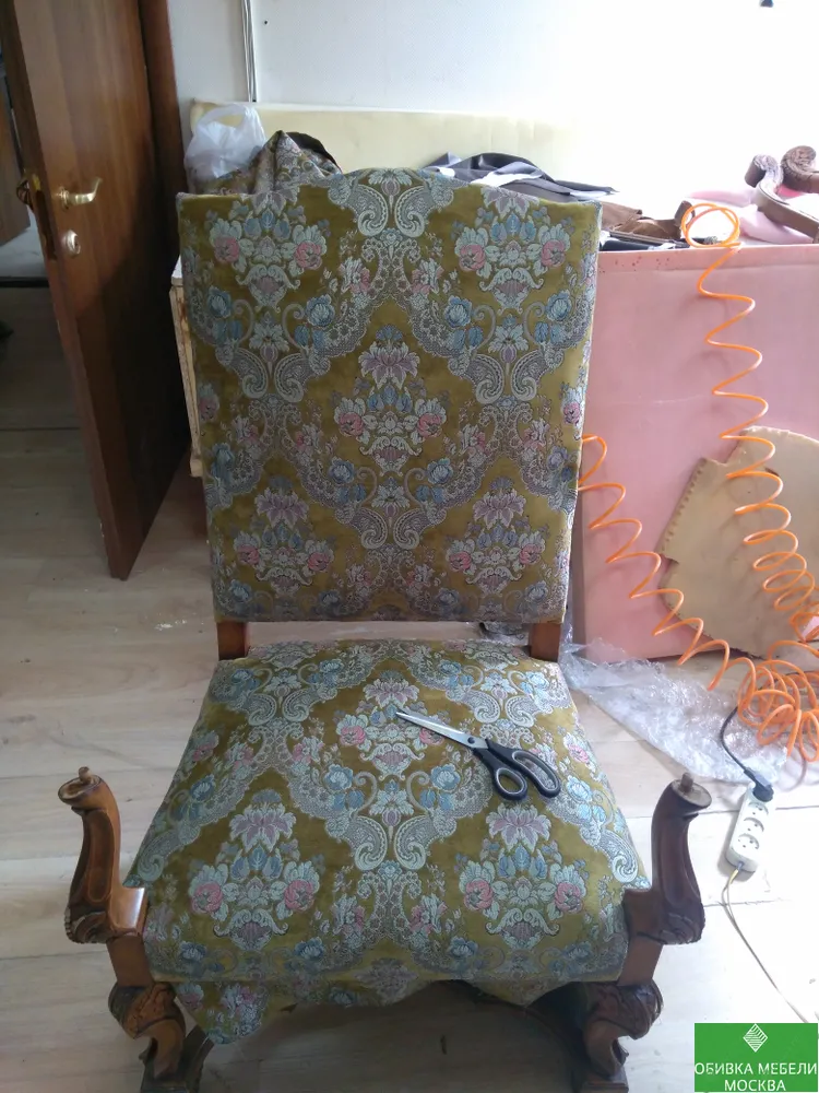 Новая обивка шенилл 