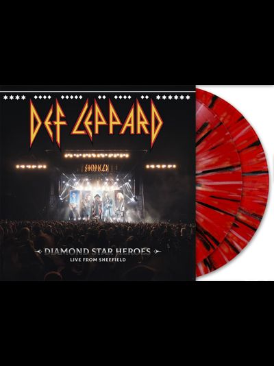 Def Leppard - Diamond Star Heroes: Live From Sheffield 2-LP Splatter Limited