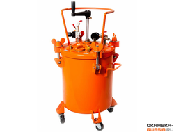 ASPRO-20L-R красконагнетательный бак с ручной мешалкой