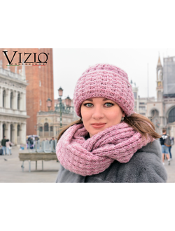 итальянские женские шарфы, снуды , хомуты и капюшоны Италия vizio фото купить в магазине шарфов