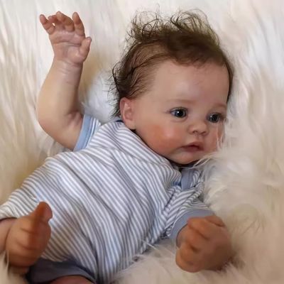 Кукла Реборн мальчик Тихон (силиконовый)