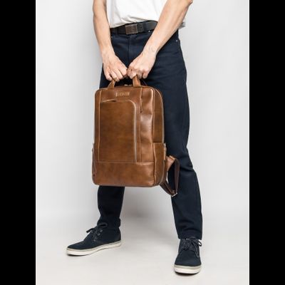 Кожаный рюкзак Viterbo Premium brown (арт. 3111-63)