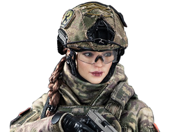 Мисс Российский спецназ - Коллекционная ФИГУРКА 1/6 scale - Russian Special Combat  Women Soldier (VCF-2052)  - VERYCOOL