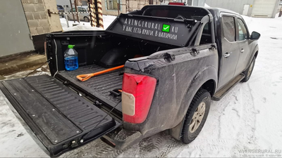 Жёсткая 4-секционная крышка кузова HAL Std для пикапа Dongfeng DF6 с установкой под штатную дугу