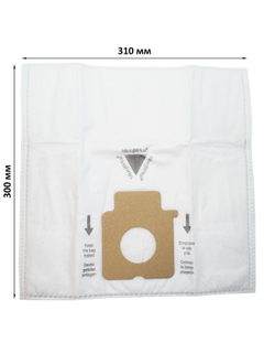 Комплект мешков для пылесоса Panasonic, аналог оригинала, Mondo