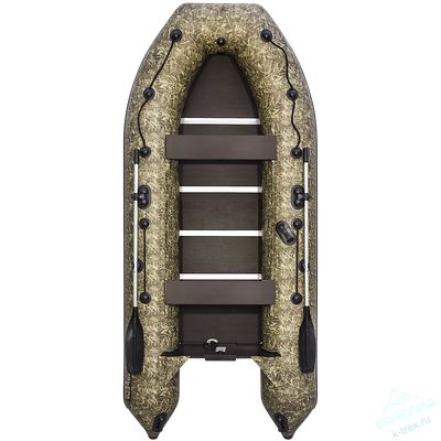 Лодка ПВХ Мастер Лодок Ривьера Компакт 3600СК Камуфляж Камыш