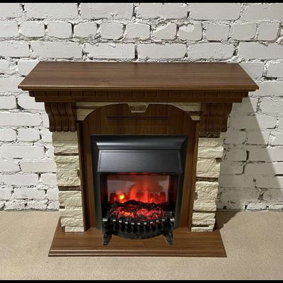 Электрокамин Дублин NT M1 с очагом Fobos