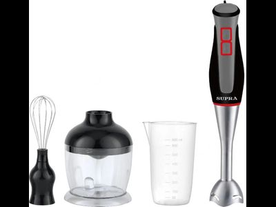 Блендер погружной SUPRA HBS-994 750Вт кувшин, измельчитель 0,75л, стакан 0,65л