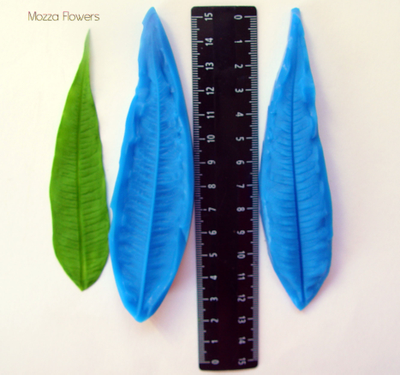 "Лист Иван чай"  Силиконовый молд (вайнер)