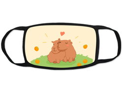 Тканевая маска на лицо Капибара, Kapibara-san №4