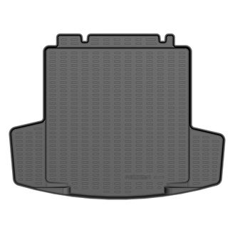 Коврик в багажник пластиковый (черный) для Chevrolet Malibu (13-16)  (Борт 4см)