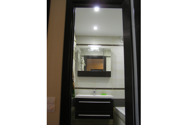 В жилых помещениях