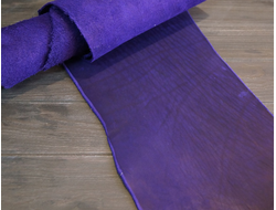 Кожа в полах без покрытия(краст), 3.6-4.0 мм, фиолетовый