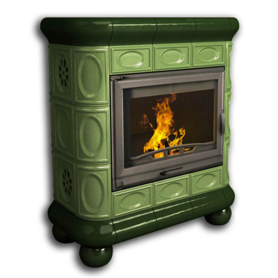 Изразцовый камин КимрПечь Медальон